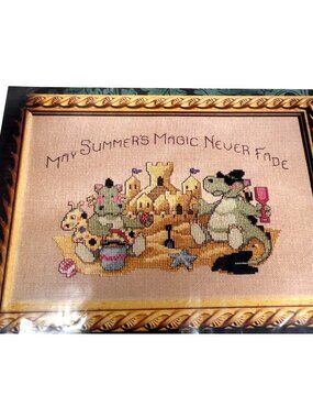 Dragon Dreams Summers Magic Cross Stitch Pattern 138x86 Stitch Count